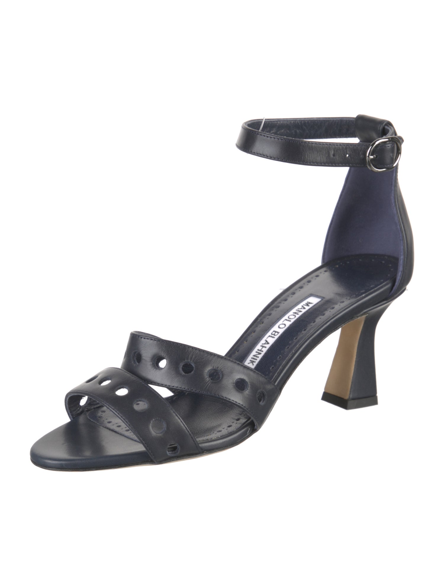 Manolo Blahnik Leather Sandals