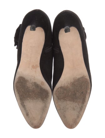 Manolo Blahnik Suede Boots