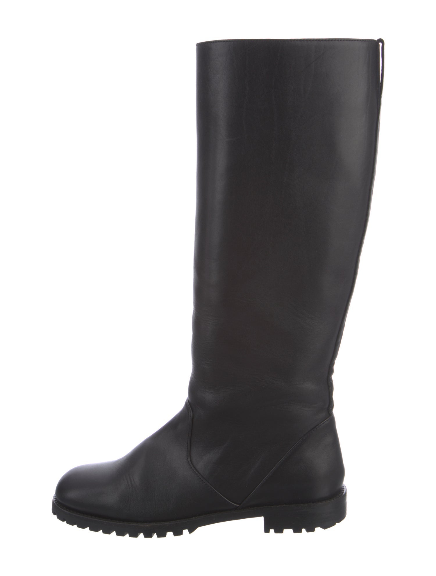 Manolo Blahnik Leather Riding Boots