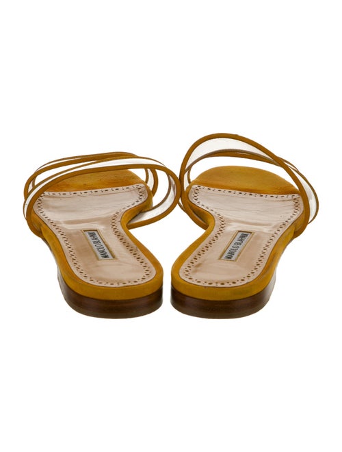 Manolo Blahnik PVC Slides