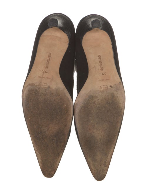 Manolo Blahnik Suede Boots