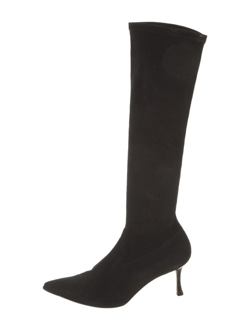 Manolo Blahnik Suede Boots