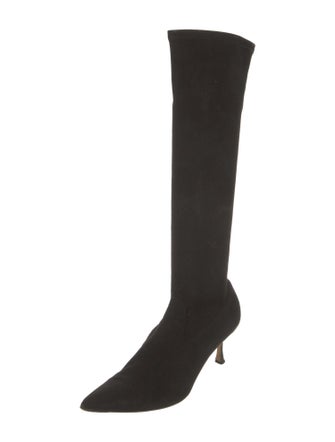 Manolo Blahnik Suede Boots
