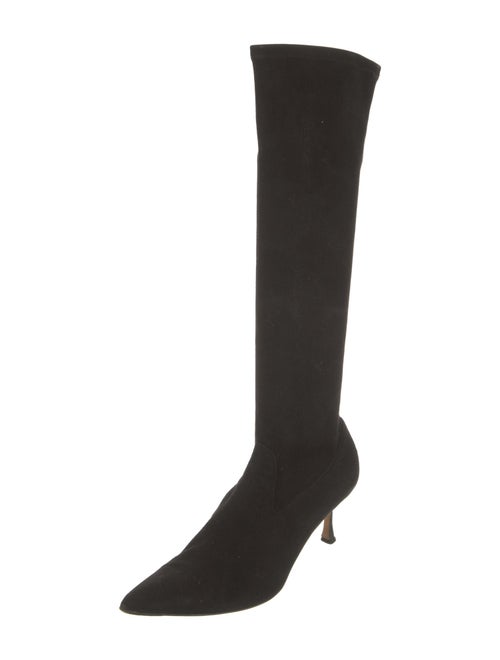 Manolo Blahnik Suede Boots