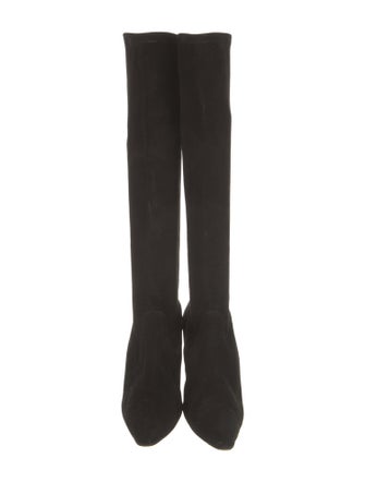 Manolo Blahnik Suede Boots