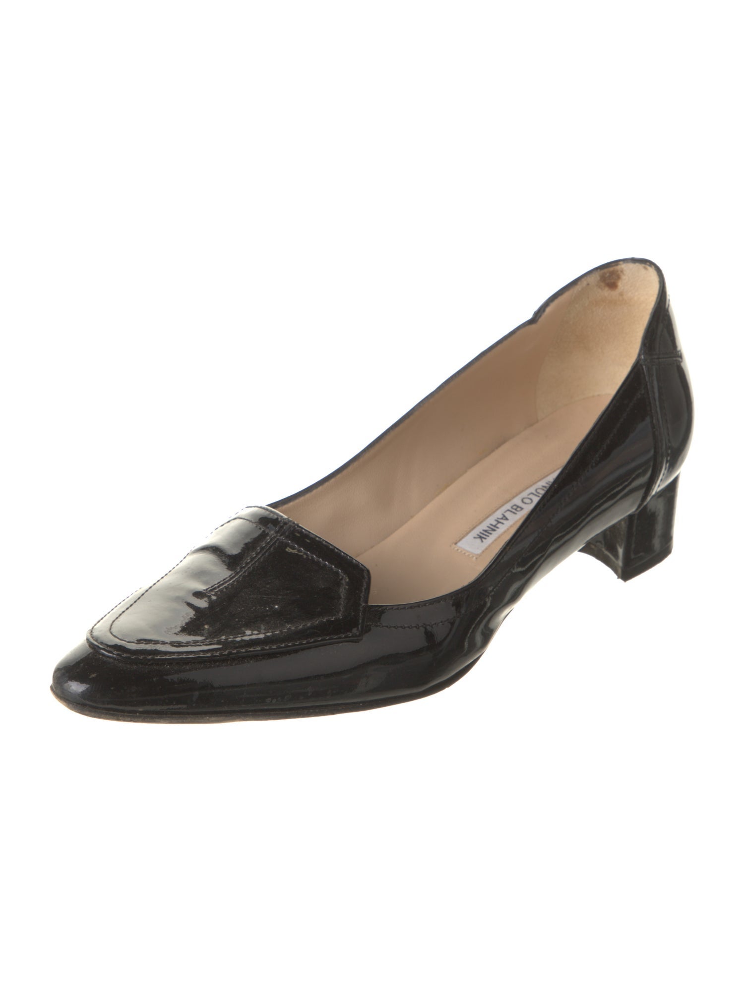 Manolo Blahnik Patent Leather Pumps