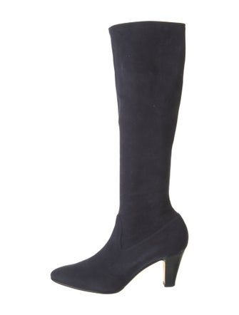 Manolo Blahnik Suede Boots