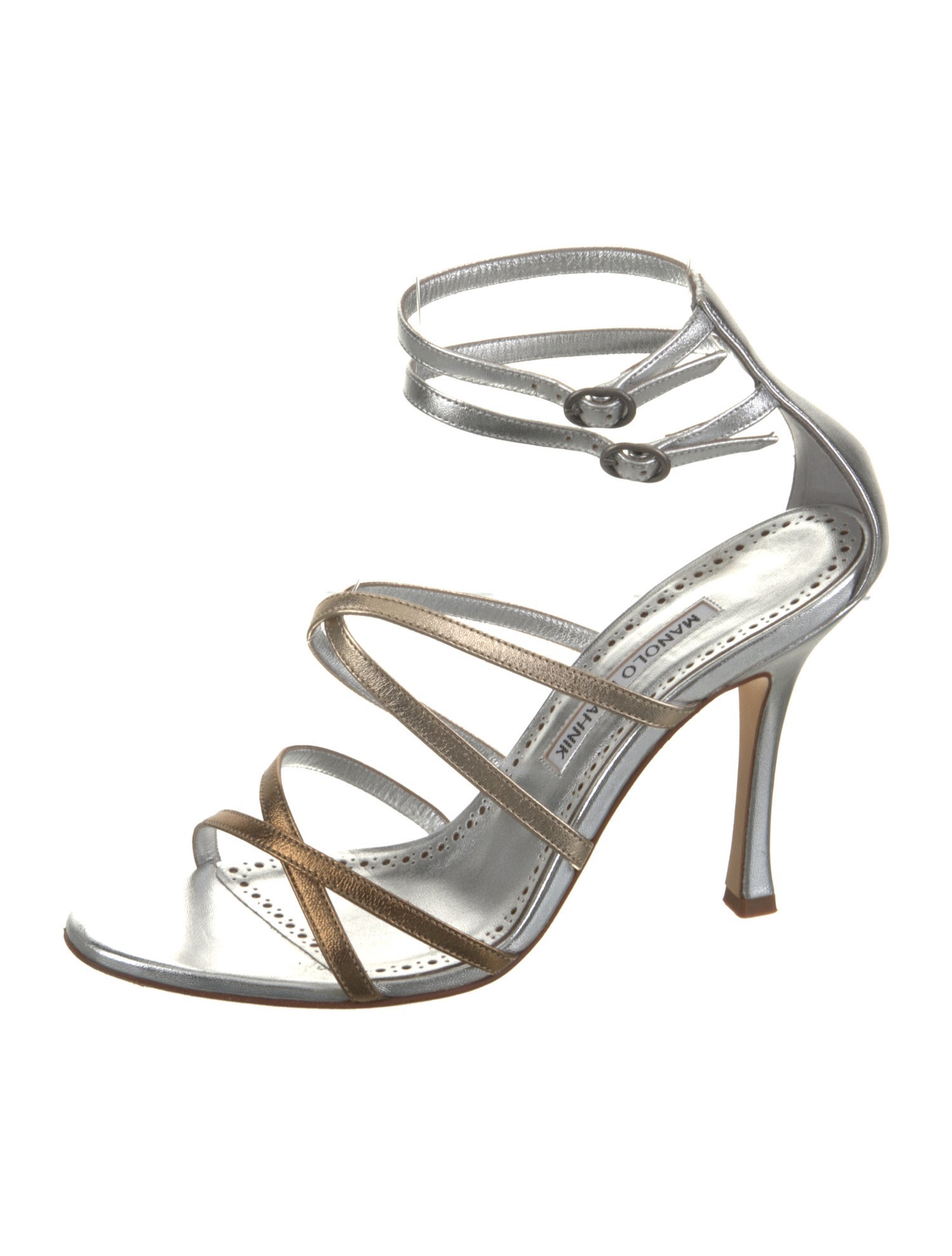 Manolo Blahnik Leather Sandals
