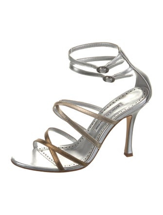 Manolo Blahnik Leather Sandals