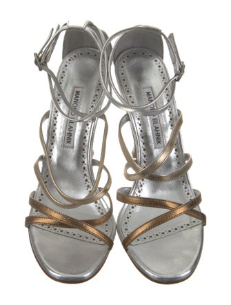 Manolo Blahnik Leather Sandals