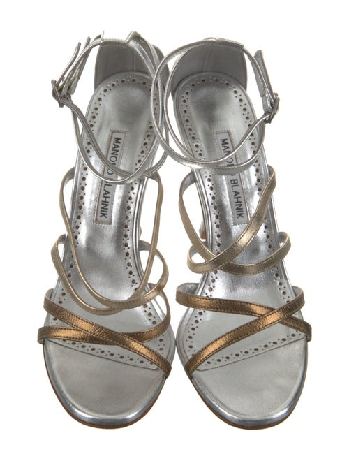 Manolo Blahnik Leather Sandals
