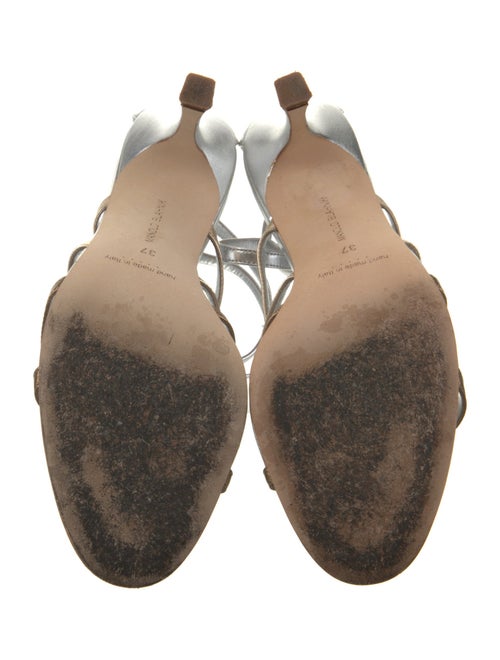 Manolo Blahnik Leather Sandals