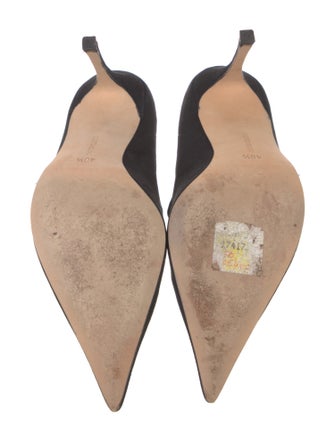 Manolo Blahnik Suede Pumps