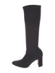 Manolo Blahnik Suede Sock Boots