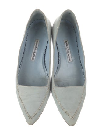 Manolo Blahnik Suede Loafers