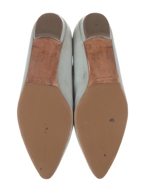 Manolo Blahnik Suede Loafers