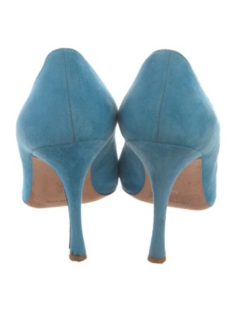 Manolo Blahnik Suede Pumps