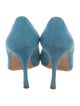 Manolo Blahnik Suede Pumps