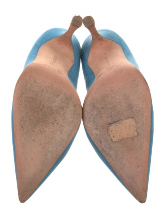 Manolo Blahnik Suede Pumps