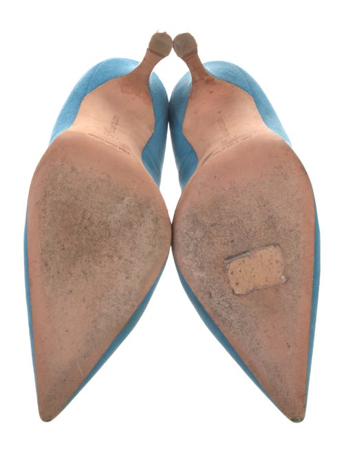 Manolo Blahnik Suede Pumps