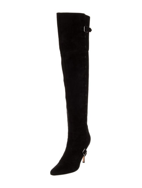 Manolo Blahnik Suede Boots