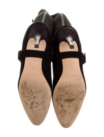 Manolo Blahnik Suede Boots