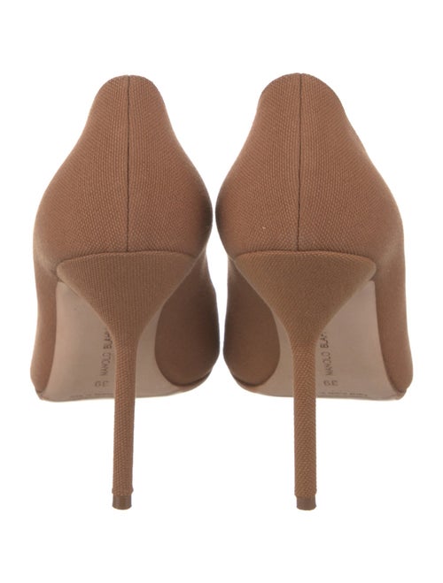 Manolo Blahnik Canvas Pumps