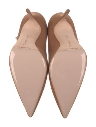 Manolo Blahnik Canvas Pumps