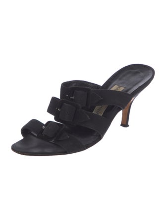 Manolo Blahnik Slides