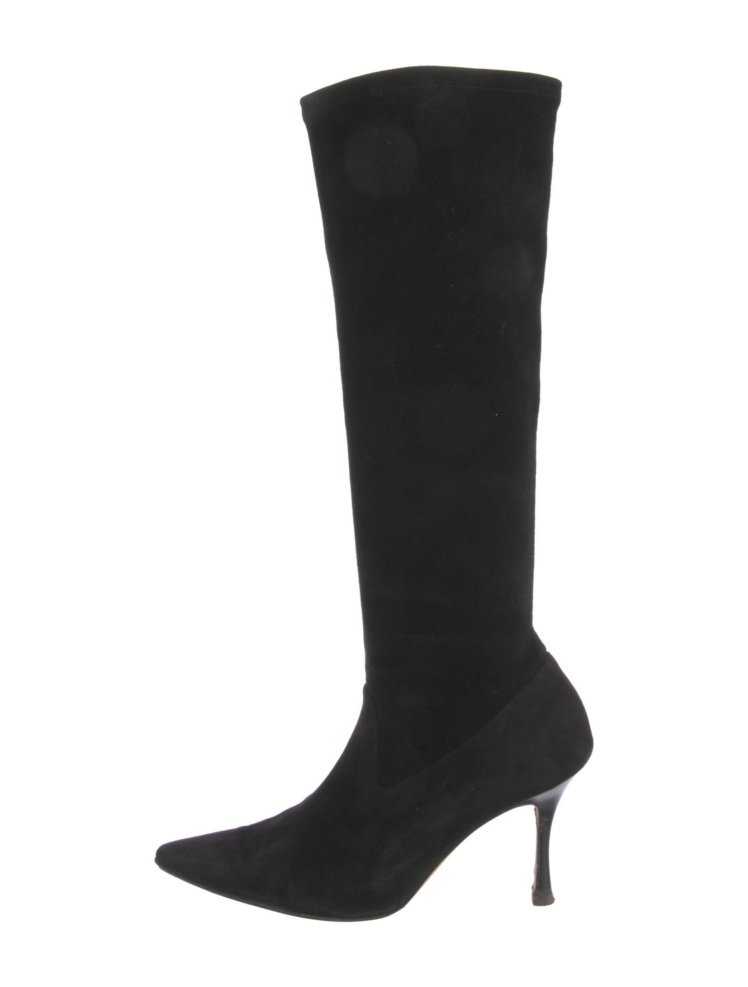Manolo Blahnik Suede Boots