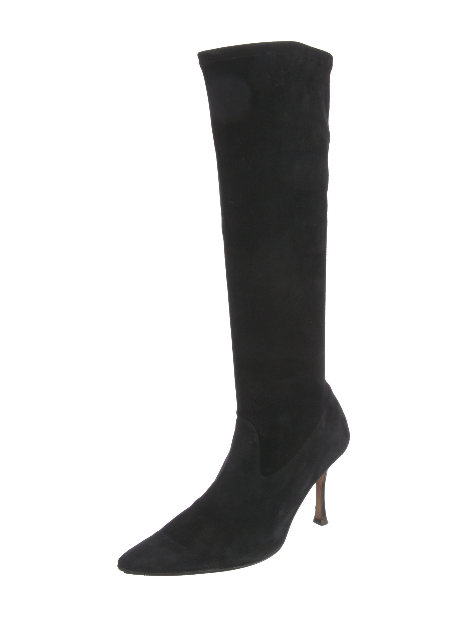 Manolo Blahnik Suede Boots