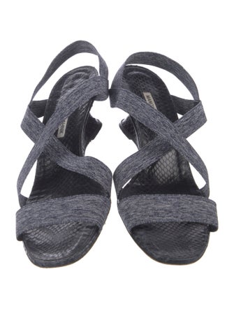 Manolo Blahnik Slingback Sandals