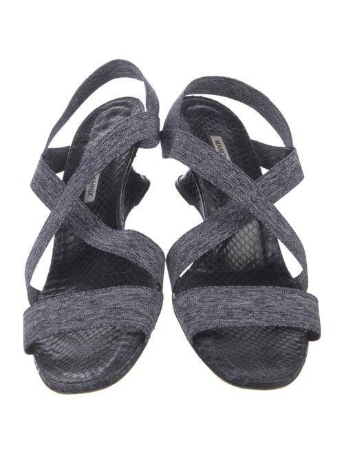 Manolo Blahnik Slingback Sandals