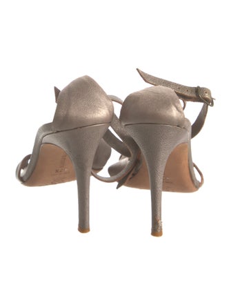 Manolo Blahnik Leather Gladiator Sandals