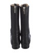 Manolo Blahnik Leather Rain Boots