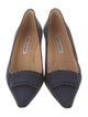 Manolo Blahnik Canvas Pumps