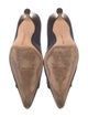 Manolo Blahnik Canvas Pumps