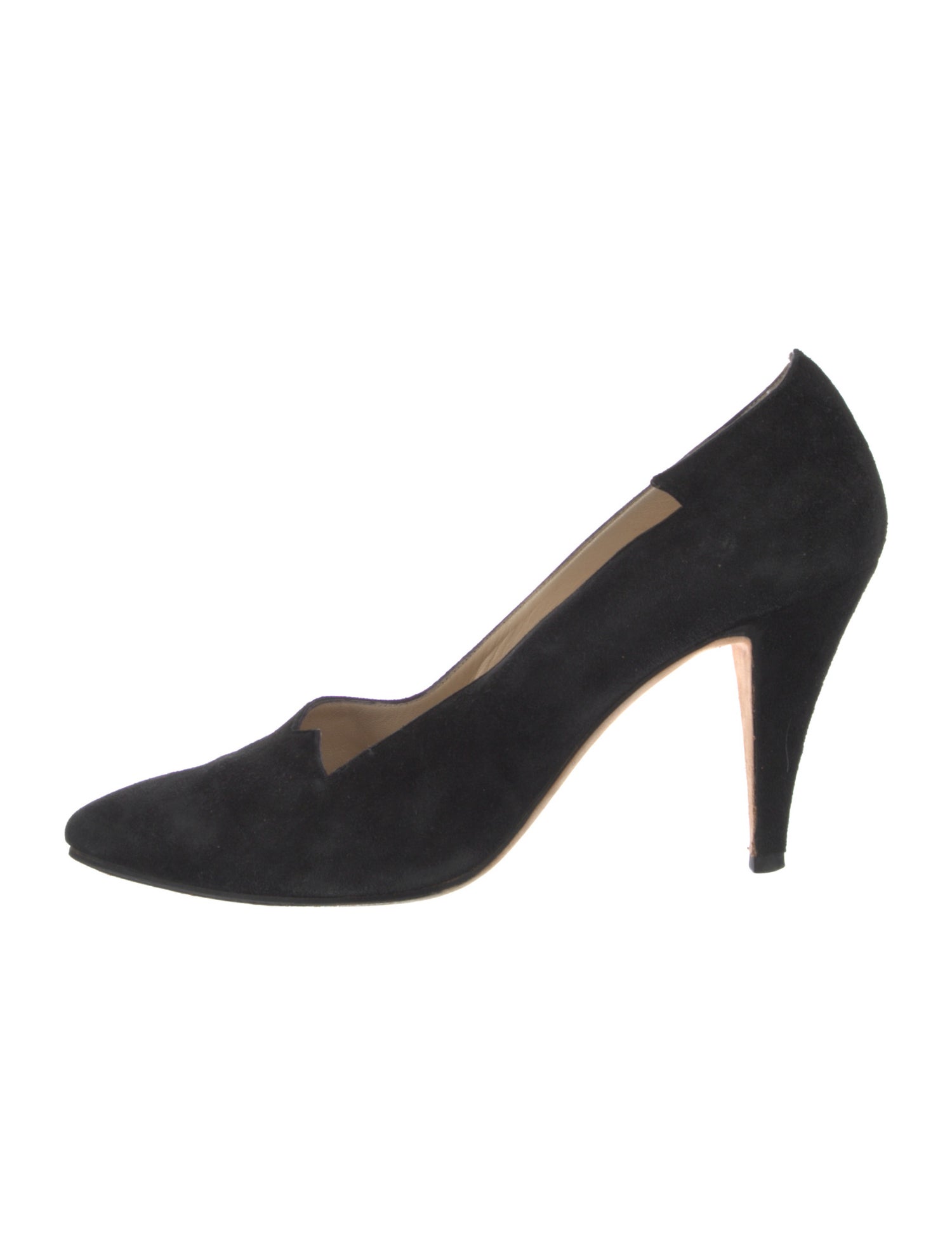 Manolo Blahnik Suede Pumps