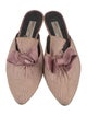 Manolo Blahnik Bow Accents Mules