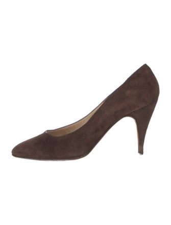 Manolo Blahnik Suede Pumps