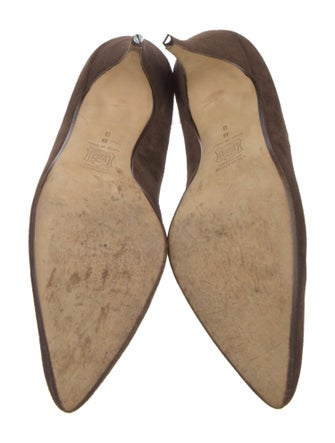 Manolo Blahnik Suede Pumps
