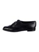 Manolo Blahnik Leather Lasercut Accents Oxfords