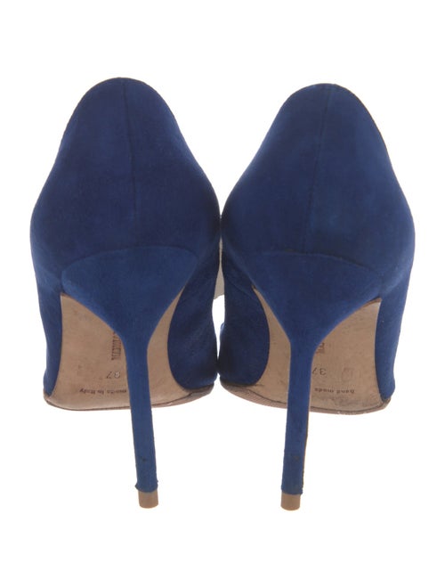 Manolo Blahnik Suede Pumps