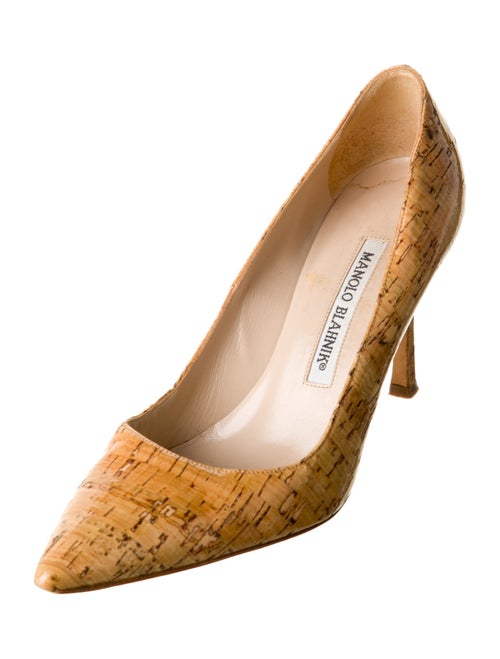 Manolo Blahnik Animal Print Pumps