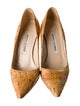 Manolo Blahnik Animal Print Pumps