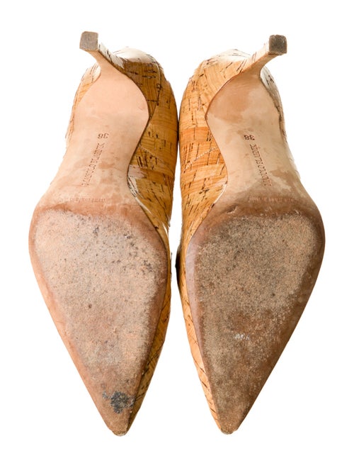 Manolo Blahnik Animal Print Pumps