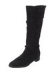 Manolo Blahnik Suede Riding Boots