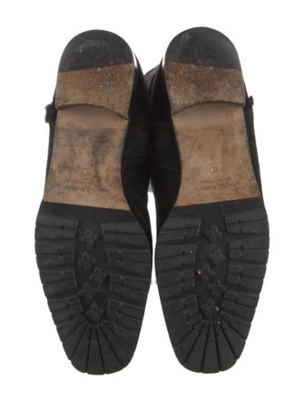 Manolo Blahnik Suede Riding Boots