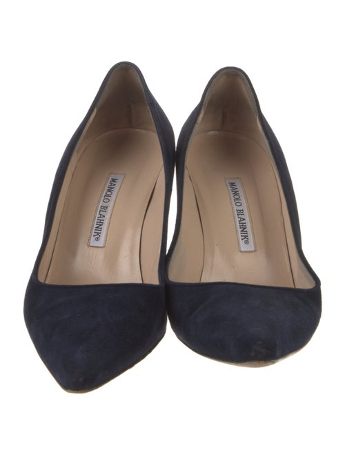Manolo Blahnik Suede Pumps
