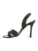 Manolo Blahnik Sequins Sequin Embellishments Slingback Sandals